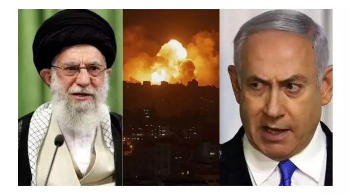 ईरान के इस्फहान में हुए कई जोरदार धमाके ईरान के इस्फहान में हुए कई जोरदार धमाके