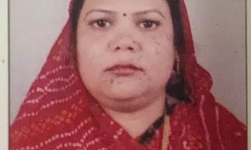 बिजोलिया महिला ब्लॉक कांग्रेस अध्यक्ष अनीता ने पार्टी से दिया इस्तीफा