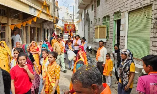 रायला में हनुमान जन्मोत्सव पर निकली भव्य शोभायात्रा