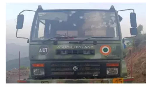 पुंछ में वायुसेना के वाहन पर  हमला, एक जवान शहीद, चार घायल