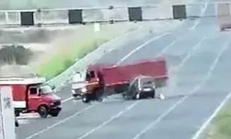 ट्रक चालक की लापरवाही ने ली छह लोगों जान