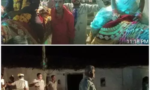 पुलिस संरक्षण में निकली दलित दूल्हा- दुल्हन की बिंदोली, डीएसपी सहित चार थानों की पुलिस रही मौजूद