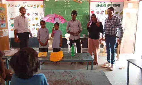 चिकित्सा विभाग की टीम ने दी लू से बचाव क़ी जानकारी