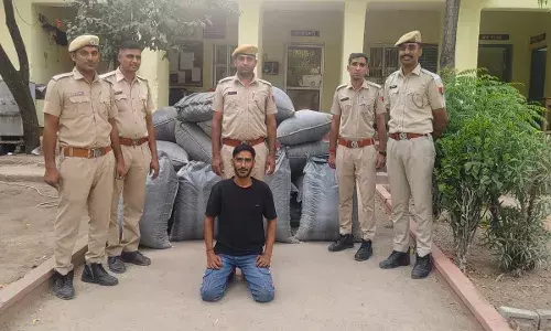 कागज की रद्दी की आड़ में तस्करी करते एक गिरफ्तार,ट्रक से 490 किलो डोडाचूरा जब्त कागज की रद्दी की आड़ में तस्करी करते एक गिरफ्तार,ट्रक से 490 किलो डोडाचूरा जब्त