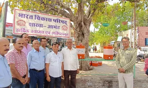 भारत विकास परिषद के जल मन्दिर का उद्घाटन