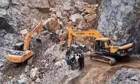 आइजोल में   बारिश के कारण  खदान ढही, 10 की मौत