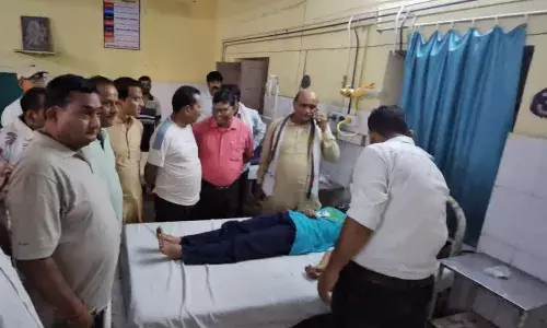 मांडलगढ़ चिकित्सालय में अव्यवस्थाओं को लेकर विधायक   जमकर बरसे