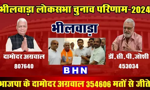 दामोदर अग्रवाल 3 लाख 54 हजार 606 मतों से जीते
