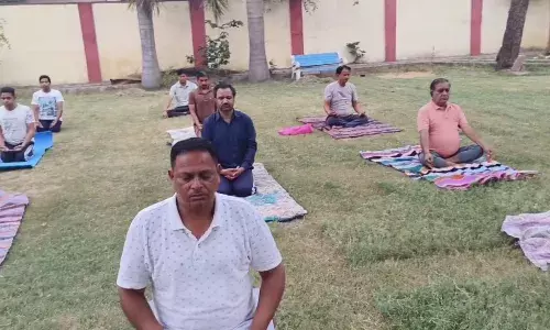 योग शिविर का शुभारम्भ