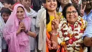 राजस्थान से तीन महिलाएं पहुंचेंगी संसद