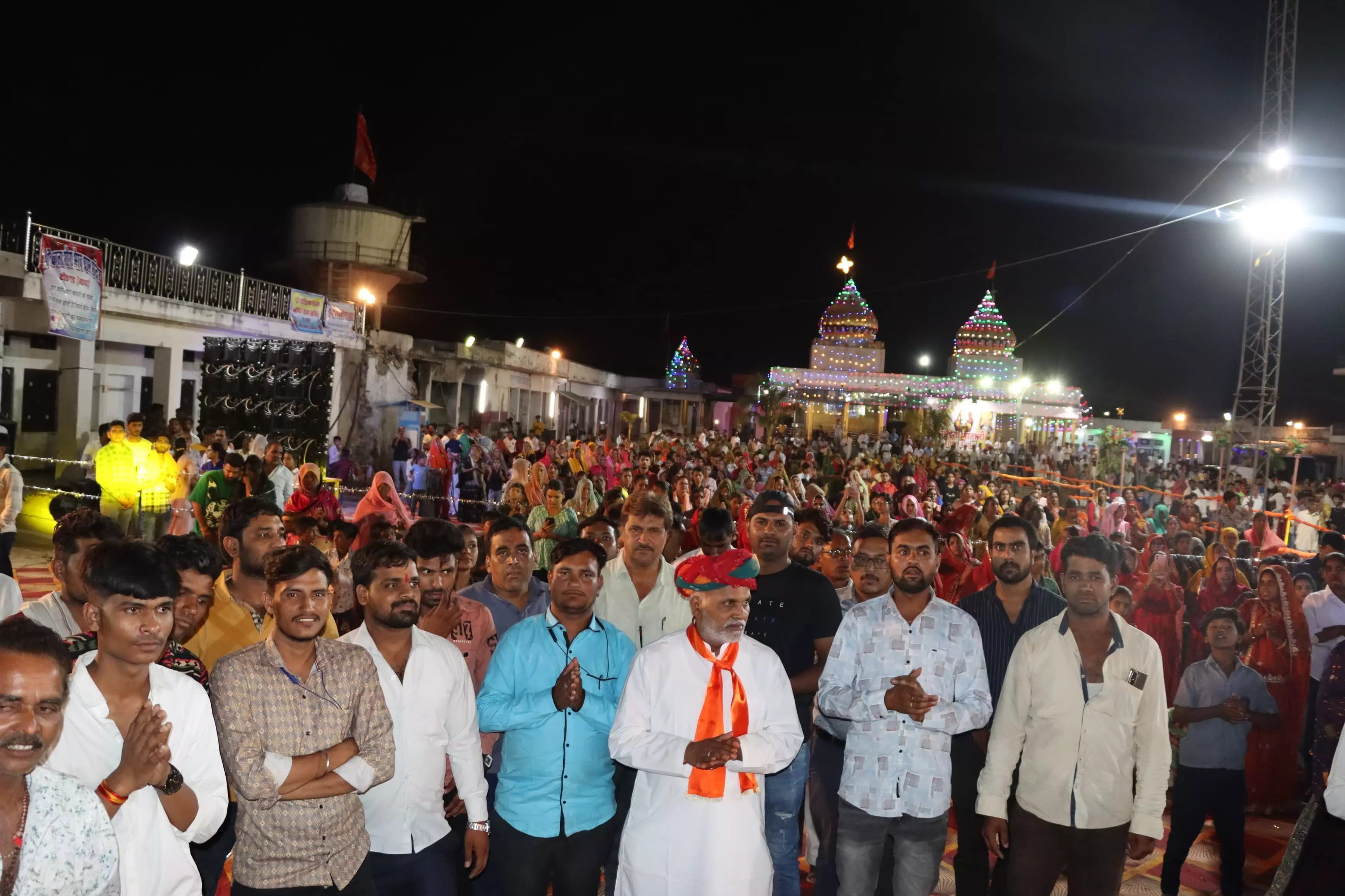 एक शाम टॉडगढ़ भैरव नाम भक्ति संध्या में उमड़ा जनसैलाब