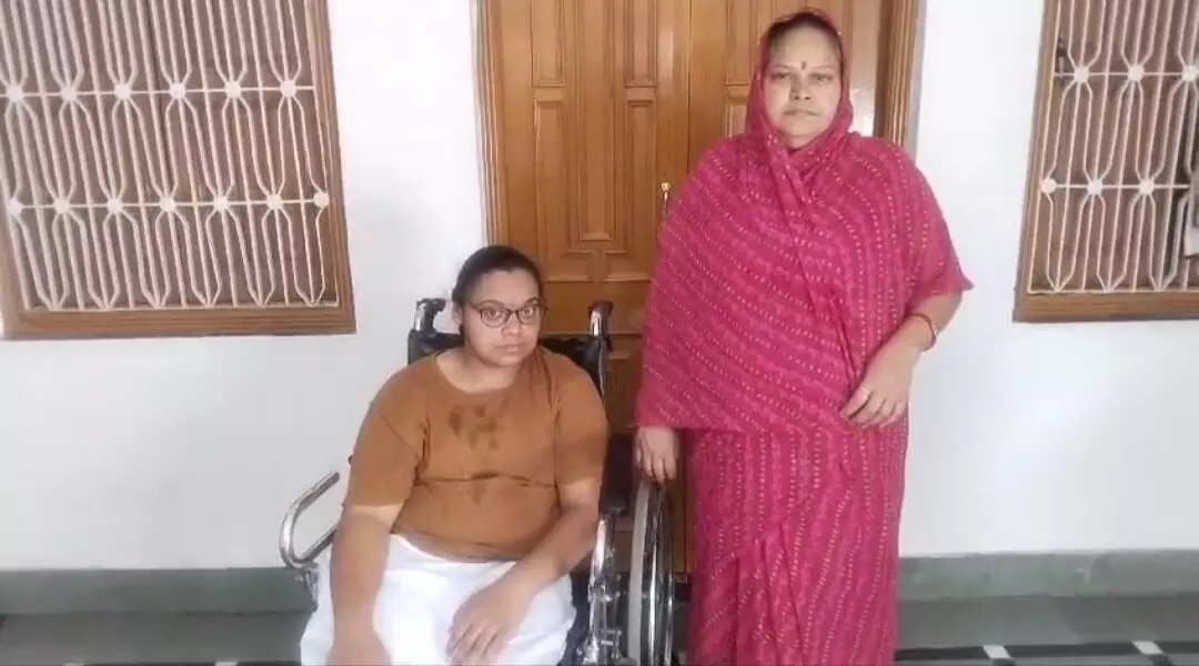 राजस्थान CWSN आरबीएसई परीक्षा में दिव्यांग बालिका जिनीशा कोठारी रही टॉपर