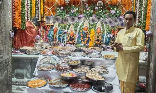 श्री जोगणिया माता को लगया छप्पन भोग, महायज्ञ की पूर्णाहुति