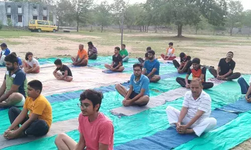 सात दिवसीय योगाभ्यास शिविर 14 जून से