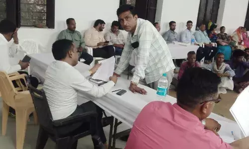 जन सुनवाई में ग्रामीणों ने रखी पट्टे देने, आंगनवाड़ी केंद्र खोलने की मांग