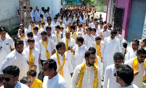 माहेश्वरी समाज की उत्पत्ति दिवस महेश नवमी पर निकाली शोभा यात्रा