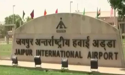 जयपुर एयरपोर्ट को मिली बम से उड़ाने की धमकी, प्रशासन ने बढ़ाई सुरक्षा
