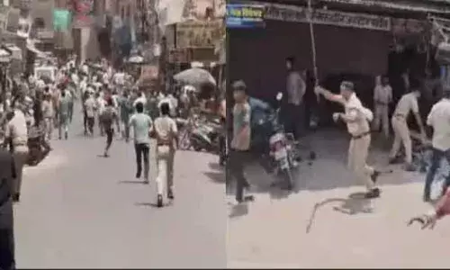 सब्जी मंडी में मांस के टुकड़े, बाजार बंद-लाठी चार्ज, जानबूझकर किशनगढ़ में दंगों की शुरूआत