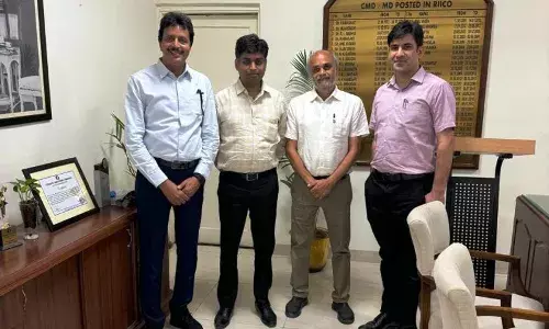 जयपुर में रिको एमडी से विधायक कोठारी ने की शिष्टाचार भेंट