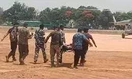 सुरक्षाबलों के ट्रक को नक्सलियों ने किया ब्लास्ट,दो जवानों का बलिदान