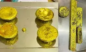 जयपुर रेलवे स्टेशन पर 2.4 किलो तस्करी का सोना बरामद, तीन तस्कर गिरफ्तार