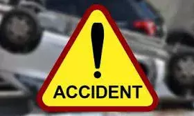 तेज रफ्तार कार फिसलकर नाले में गिरी, पांच लोगों की मौत तेज रफ्तार कार फिसलकर नाले में गिरी, पांच लोगों की मौत