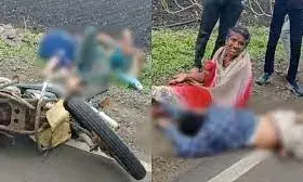 तेज रफ्तार कार ने चार लोगों को कुचला, दो की मौत,दो अन्य लोग घायल तेज रफ्तार कार ने चार लोगों को कुचला, दो की मौत,दो अन्य लोग घायल