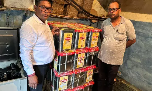 खाद्य सुरक्षा दल द्वारा 540 लीटर सरसों का तेल किया सीज