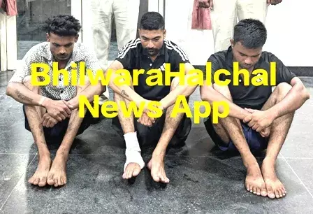प्रोसेस हाउस मैनेजर पर हमला कर नकदी व चेन लूट का 24 घंटे में खुलासा, तीन आरोपित गिरफ्तार