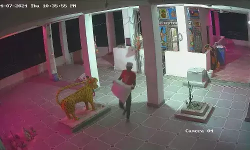 कांदा में मोदड़ा माताजी मंदिर से चुराया अनाज