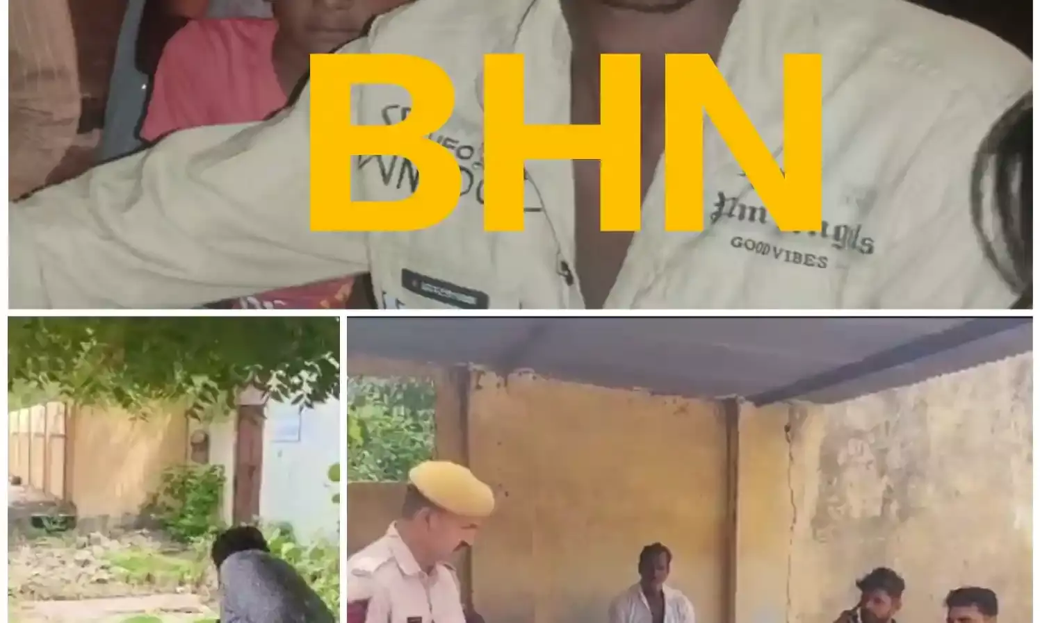 खेत पर पिता के साथ सोये बेटे की सर्पदंश और बस की टक्कर से युवक की मौत