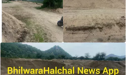 बड़ी कार्रवाई-चारागाह और बिलानाम भूमि पर मिले बजरी के स्टॉक, पड़ा छापा, 500 ट्रॉली बजरी सीज