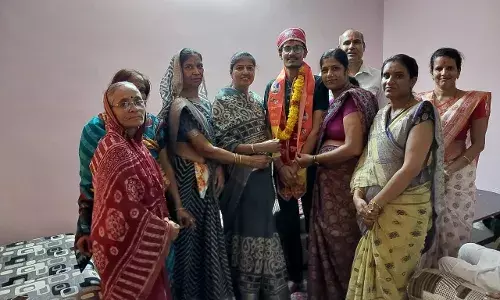 हमारी प्रतिभाएं-हमारी संपत्ति कार्यक्रम के तहत माहेश्वरी महिला मंडल ने किया अभिनंदन