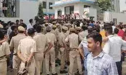 उदयपुर में विरोध के बीच जीबीएच हॉस्पिटल  के कुछ अवैध निर्माण  किए सीज