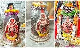 चंद्र और बिलपत्र लगाकर भस्म आरती में सजे बाबा महाकाल, जटाधारी स्वरूप में किया श्रृंगार