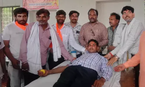 खोतकुडी़ महादेव पर शिविर में 151 यूनिट रक्त संग्रहित