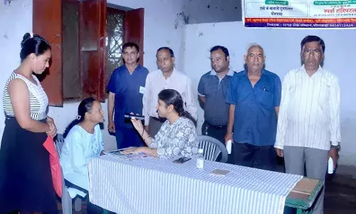 शिविर में 39 रोगियों की जांच, 9 के हुए ऑपरेशन शिविर में 39 रोगियों की जांच, 9 के हुए ऑपरेशन