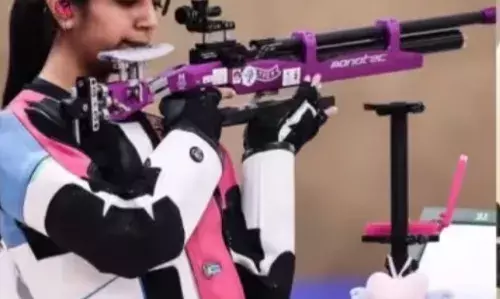 जिंदल ने पेरिस ओलिंपिक में 10 मीटर एयर राइफल के फाइनल में जगह बनाई