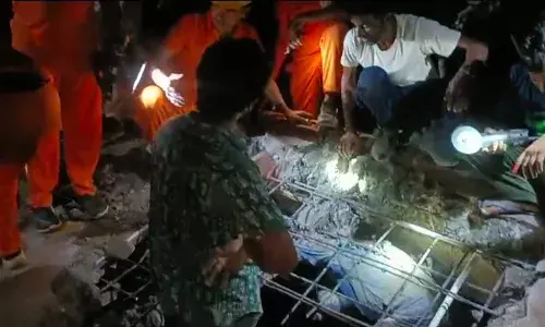छत गिरने से 13 मजदूर दबे, घटना में चार लोगों की हुई मृत्यु