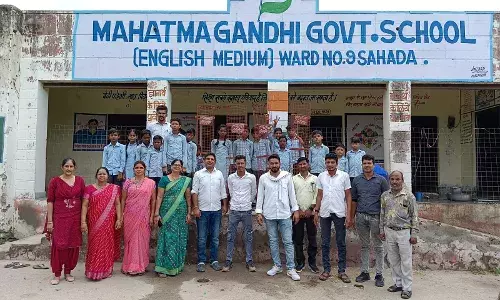 विधायक पितलिया ने सहाड़ा ग्राम की स्कूलों में किया पौधारोपण