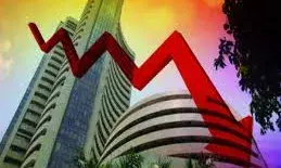 सेंसेक्स 750 अंक टूटा, निफ्टी 24800 के नीचे