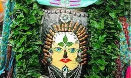 हरियाली अमावस्या पर बिल्वपत्र की माला पहनकर सजे बाबा महाकाल, भस्मारती का श्रृंगार देखते रह गए भक्त