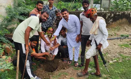 बरसती बारिश के बीच पेड़़ लगाकर ली सुरक्षा की जिम्मेदारी, युवाओं ने लिया संकल्प बरसती बारिश के बीच पेड़़ लगाकर ली सुरक्षा की जिम्मेदारी, युवाओं ने लिया संकल्प