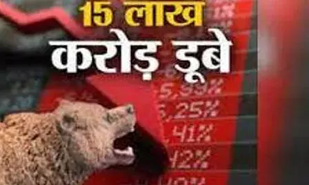 निवेशकों के डूबे 15 लाख करोड़ से अधिक