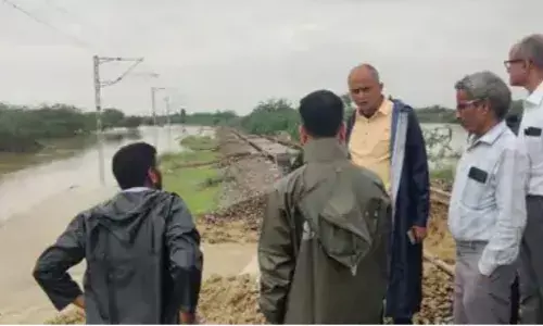 जोधपुर, जैसलमेर में खूब बरसा पानी; रेलवे ने इन ट्रेनों को किया रद्द