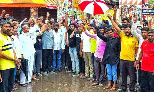 पूरा बाजार बंद; भजनलाल सरकार के खिलाफ खोला मोर्चा
