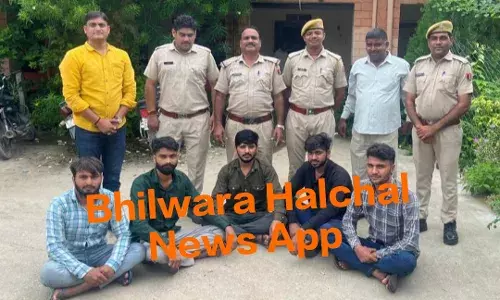 पेट्रोल छिडक़कर डंपर फूंकने वाले पांच आरोपित गिरफ्तार, दो वाहन जब्त