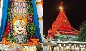 स्वतंत्रता दिवस पर बाबा महाकाल का दिव्य श्रृंगार, तिरंगे के रंगों से सजा दरबार