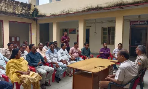 त्यौहारों को लेकर मांडलगढ़ में हुई सीेएलजी की बैठक