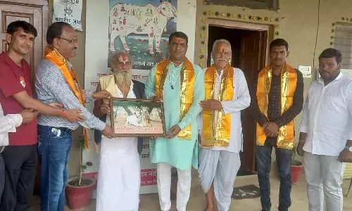 जिला गौ सेवा समिति ने किया आगरिया गौशाला का अवलोकन